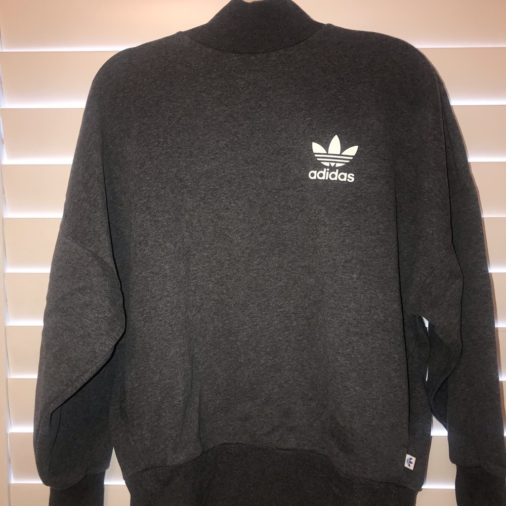 Adidas Mock Neck Sweatshirt